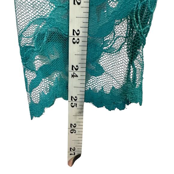 Handmade VTG Lace Dress SZ 10 Long Romantic Feminine Floral Cottagecore Fairy - Picture 13 of 16